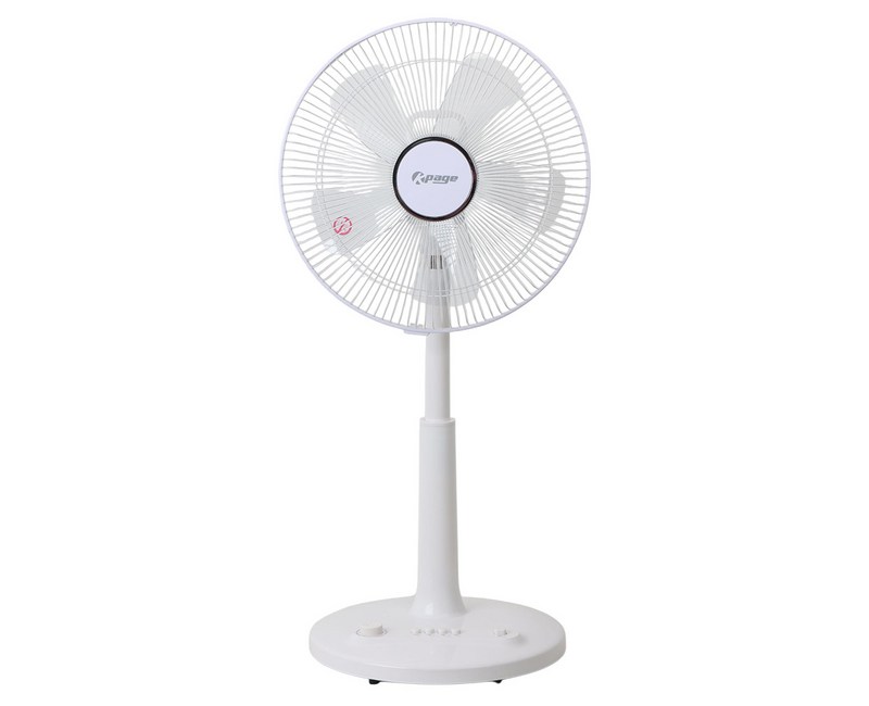 케이페이지 5엽날개 좌우회전 3단풍량 2시간 타이머 좌석용 선풍기 35cm(14인치)