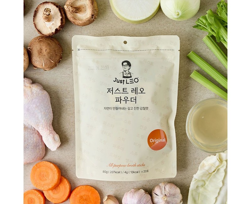 강레오 셰프의 노하우가 담긴, '저스트레오' 오리지널 파우더
