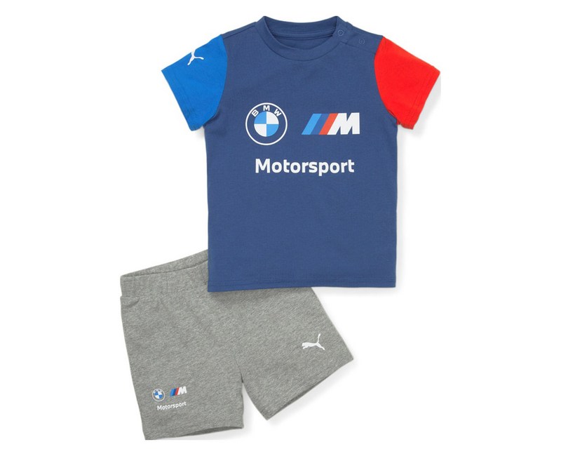 푸마 아동용 BMW MMS 타들러 ESS 상하의 세트 53837904
