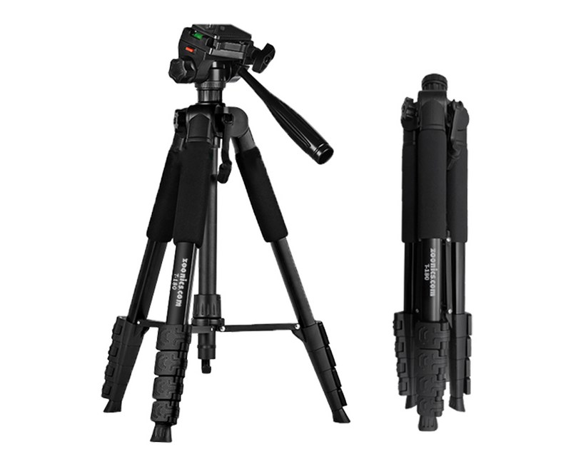 주닉스 T-180 카메라 1.8M 라이브 방송용 삼각대