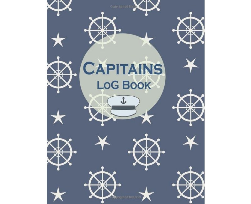 Capitains Log 책: 선장을 위한 항해 일지 선박 보트 해양 요트