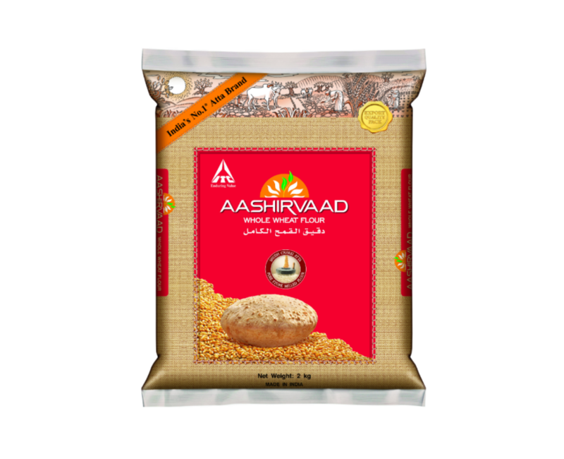 Atta AASHIRVAAD Fresh Whole Wheat Chakki Flour / 아쉬르바드 착키 프레시 밀가루