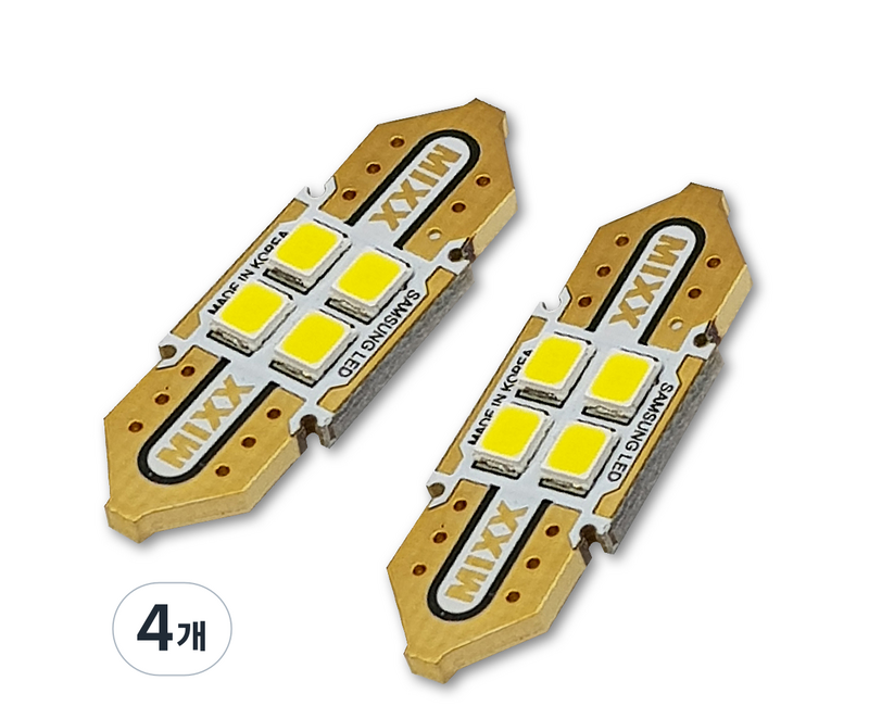 믹스 LED 차량용 실내등 31mm