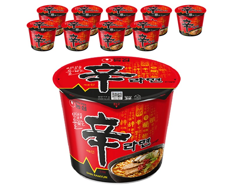 신라면 큰사발면 114g