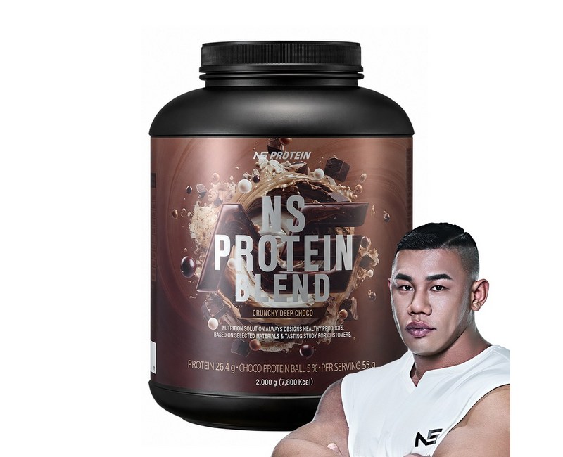 NS 프로틴 블렌드 WPI 함유 딥초코 2kg, 복합단백질 헬스보충제