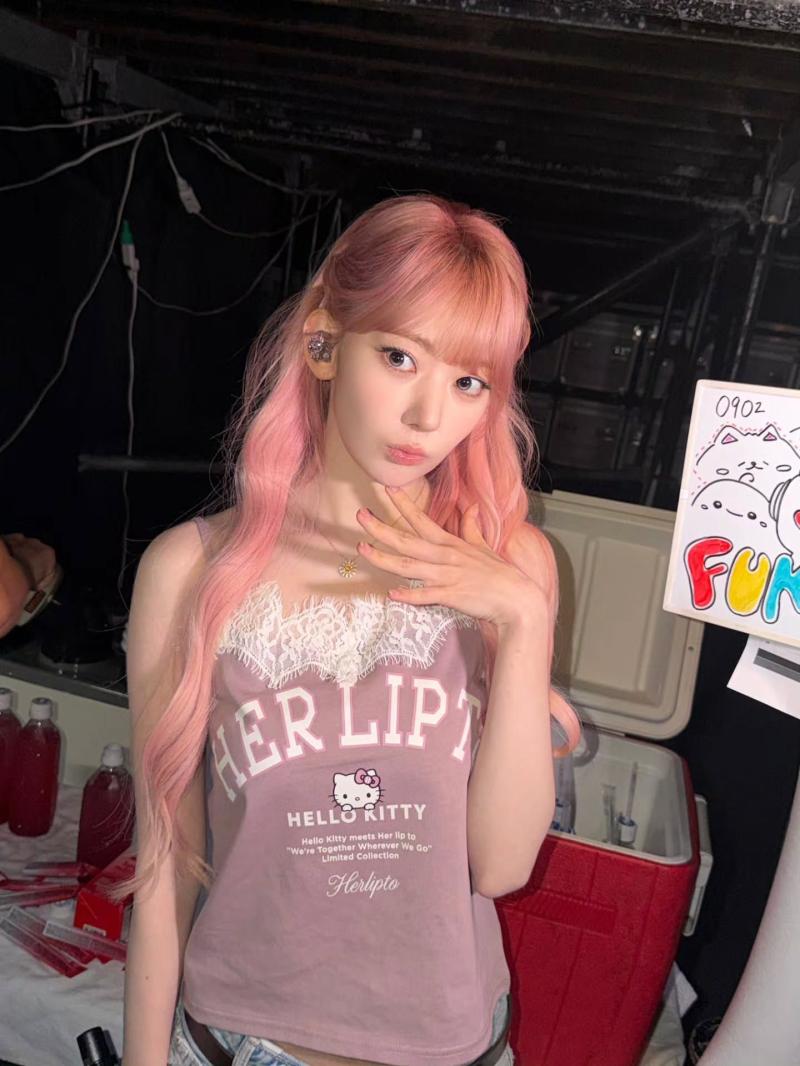 르세라핌 사쿠라,허윤진