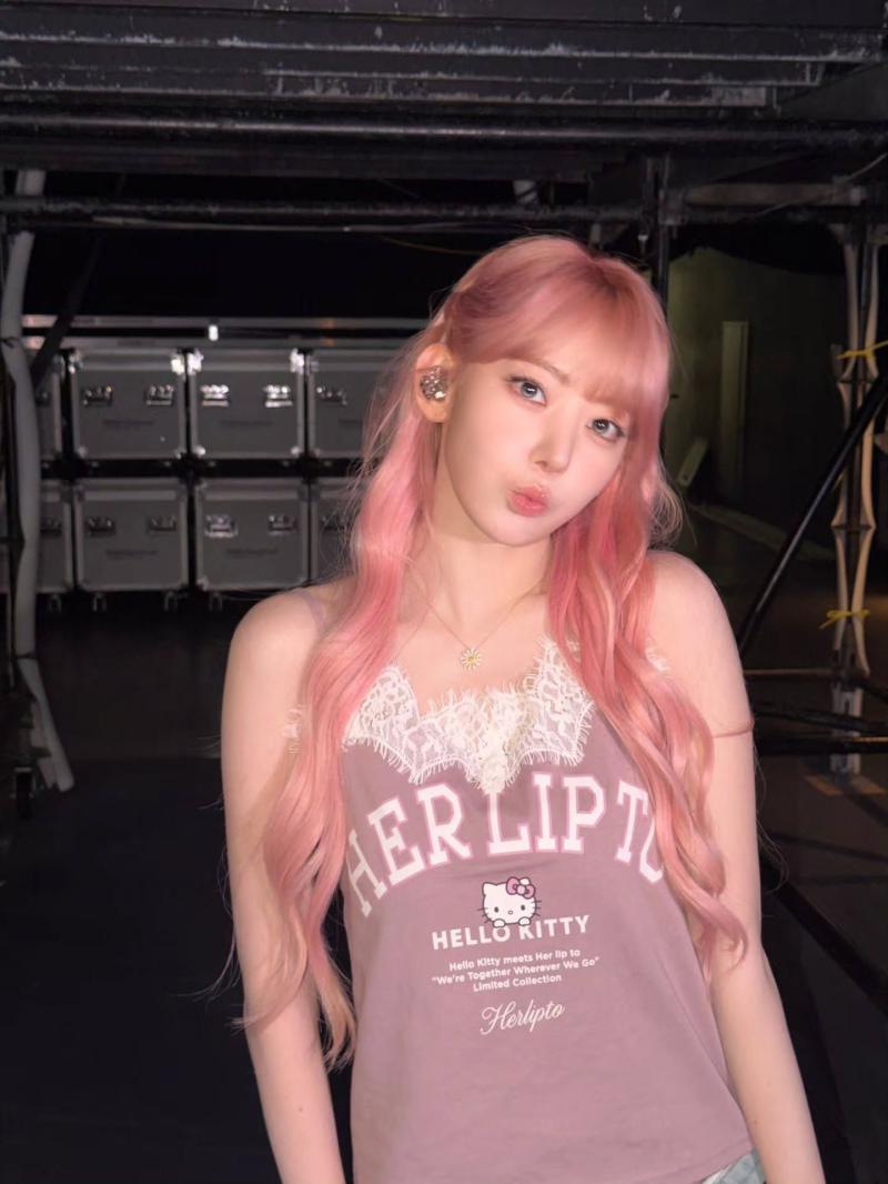 르세라핌 사쿠라,허윤진