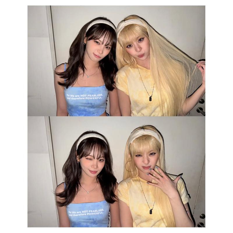르세라핌 사쿠라,허윤진