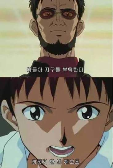 사실 신지는 이랬어야 했다 (에반게리온)