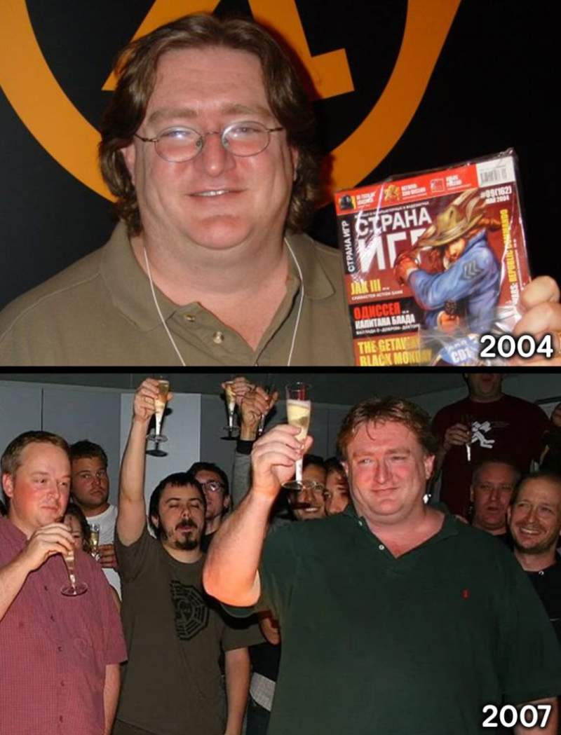 그때와 지금 (Gabe Newell)