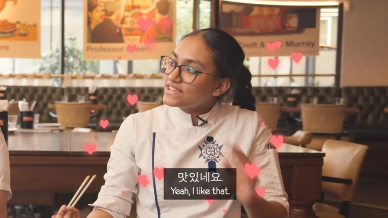 해외에서 식감이 이상하다던 떡볶이 근황.