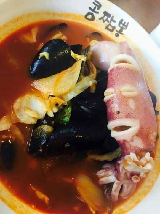 오징어가 아프면?