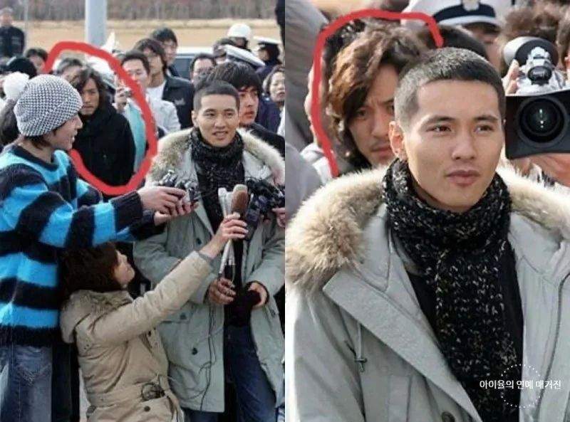 과거 원빈 입대 당시 동행했었던 원빈의 형