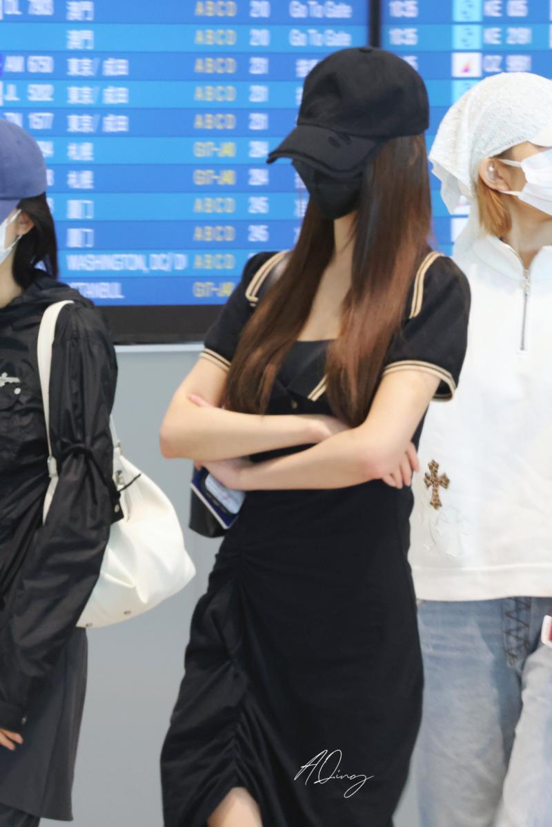 오늘 출국한 아이브 장원영