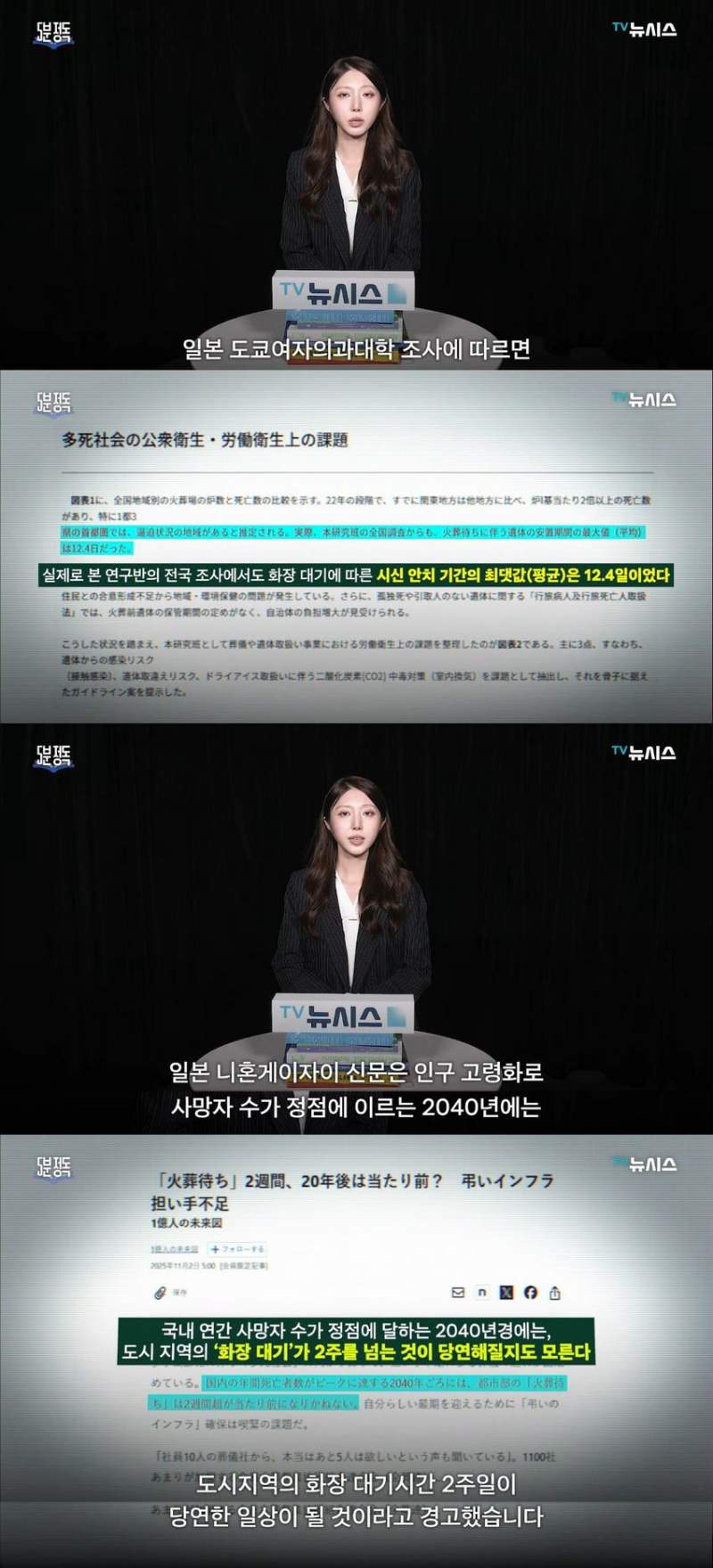 최근 일본에서 성행하고 있다는 \'시체호텔\'.news
