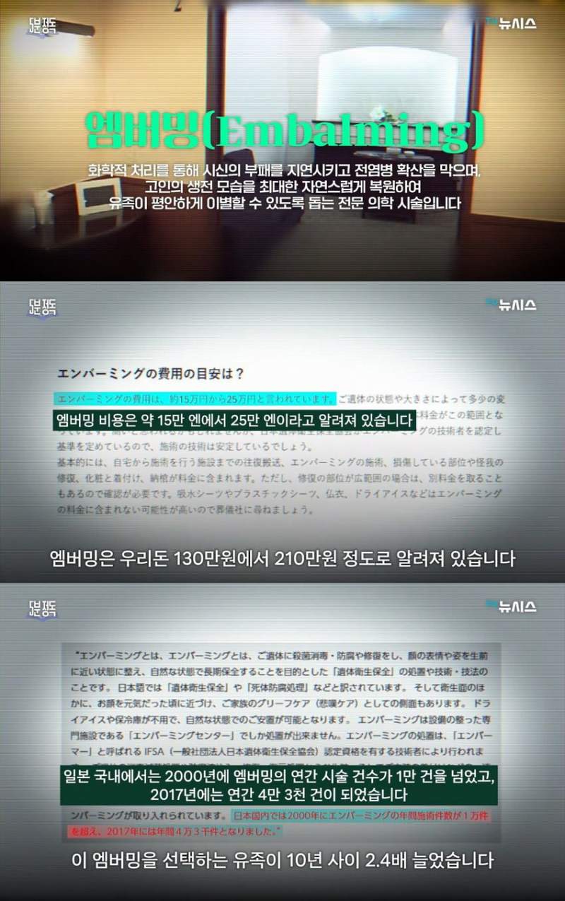 최근 일본에서 성행하고 있다는 \'시체호텔\'.news