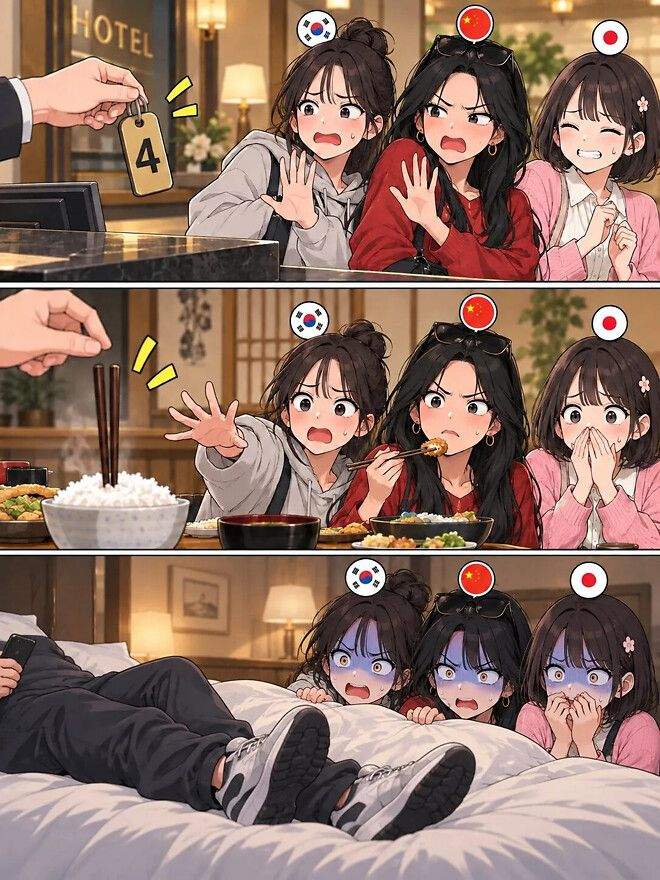 한중일이 공통으로 극혐하는 것