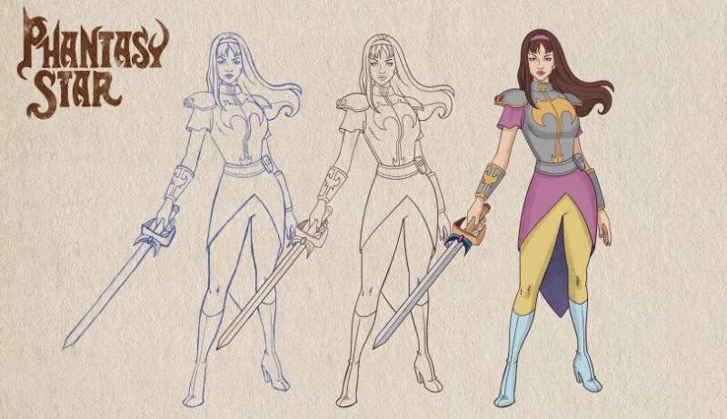 Alis Landale - Phantasy Star