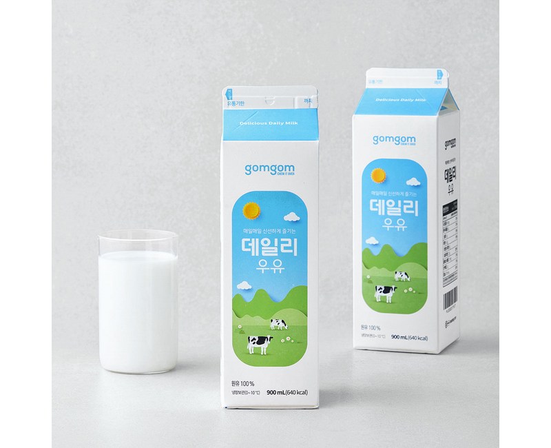 [로켓프레시] 곰곰 데일리 우유