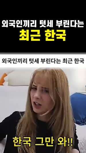 외국인끼리 텃세 부린다는 최근 대한민국