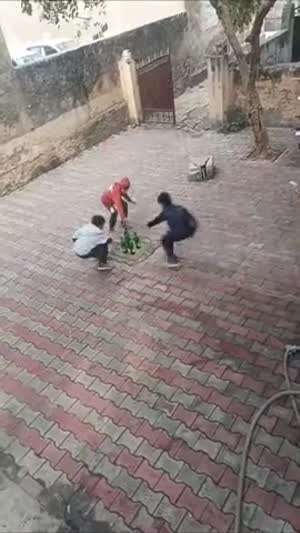 빈병으로 할 수 있는 놀이...