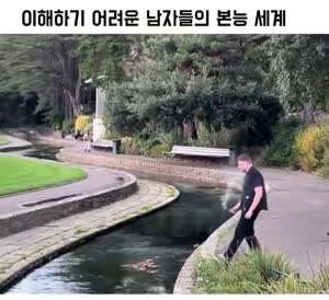 여자들은 이해하기 어려운 남자들의 본능.gif