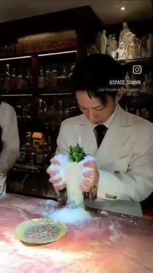 바텐더가 된 사무라이