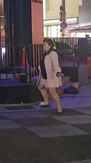 제정신이 아닌 아주머니