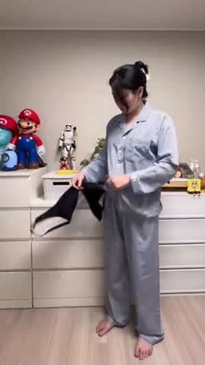 와이프가 이걸 벗어버리면 남편은