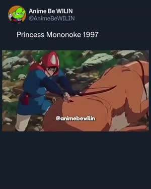 모노노케히메 연출, 작화 수준.gif