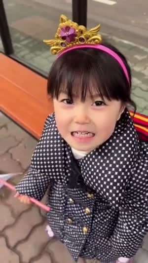 치과 가기 전후의 딸 반응