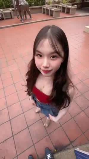 사진 찍어달라는 말레이시아 누나