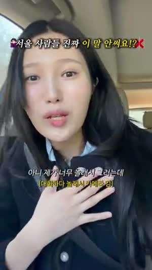 여러분들 지역에서는 시내라는 말 안 썼어요? 시내를 안 썼다고?