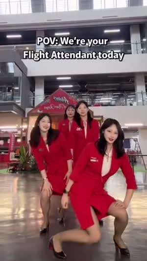 승무원들은 이렇게 노는구나