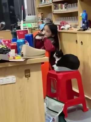 함께 티비 보는 ....