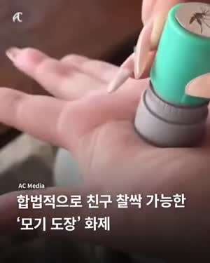합법적으로 몰래 고의로 때릴수있는 모기도장.mp4