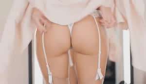 팬티 정리하는 누나