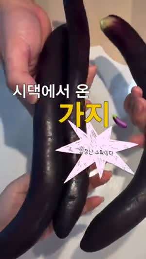 가지가 좀 흉측하게 생겼네