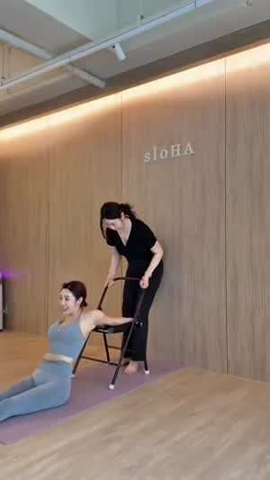 요가 다리찢기(므흣)
